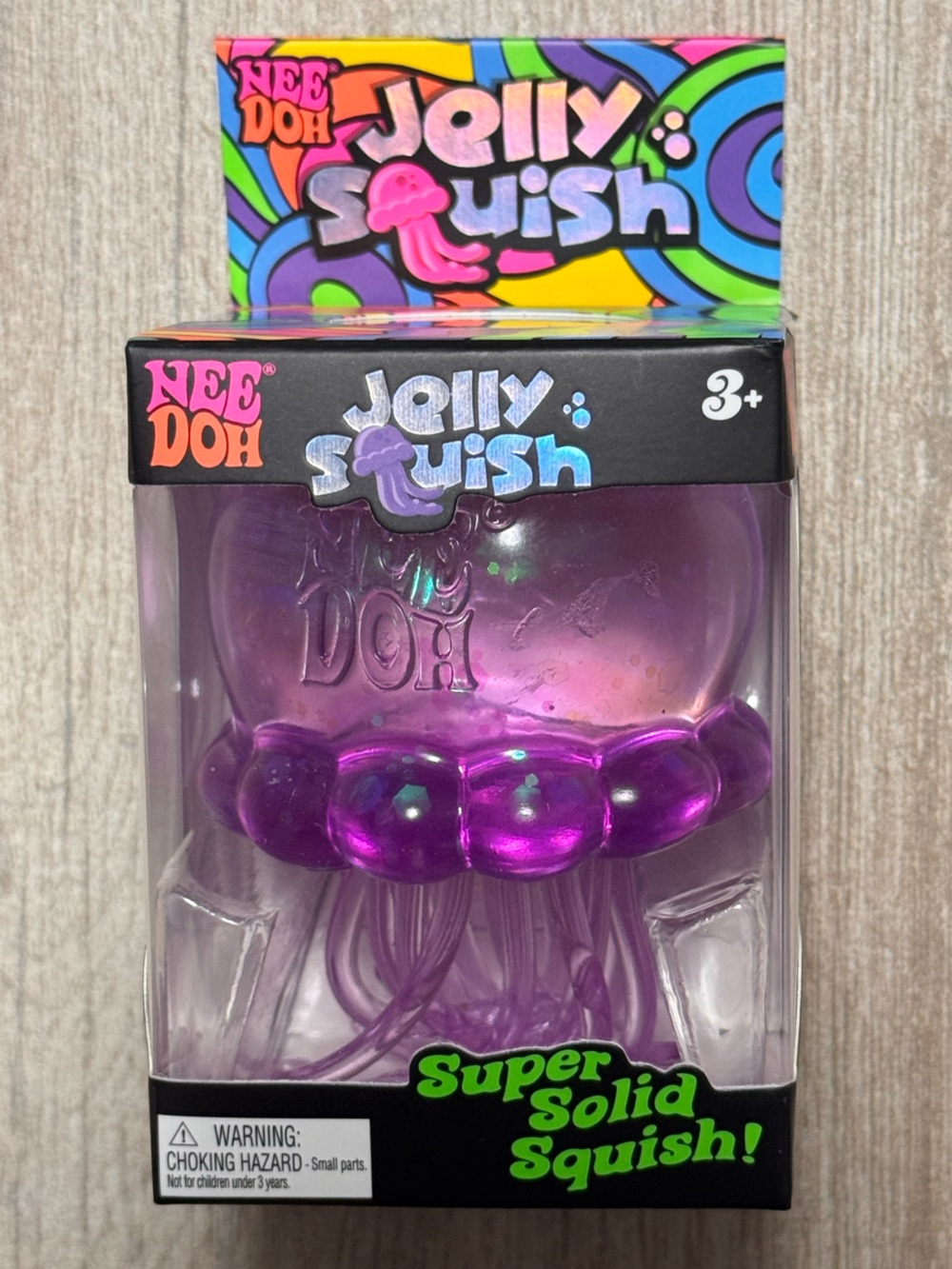 Purple NeeDoh Jelly Squish 🪼 💜